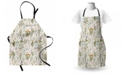 Ambesonne Floral Apron